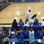 4th ETL girls enjoying the HS girls game  1/9/2017